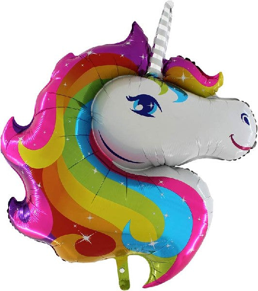 Rainbow Unicorn Balloon