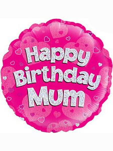 Happy Birthday Mum Foil Balloon