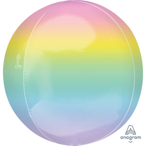 Pastel Ombre Rainbow Orbz Balloon