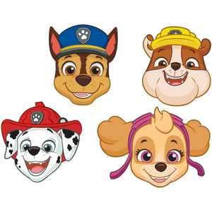 Paw Patrol Party Masks