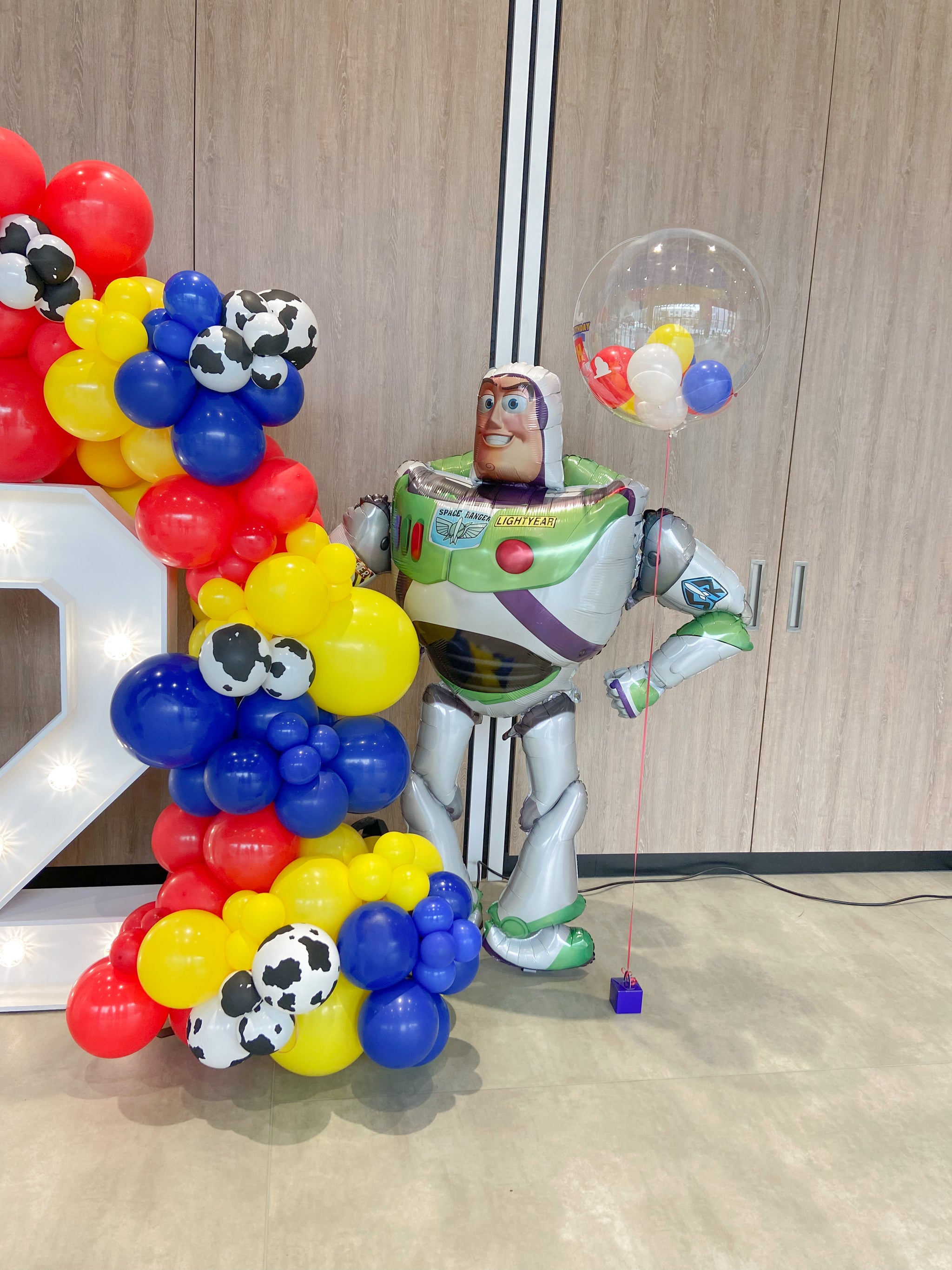 Toy Story Buzz Lightyear Airwalker Foil Balloon Party Crashers London