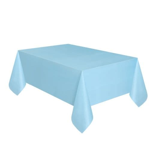 Light Blue Tablecloth